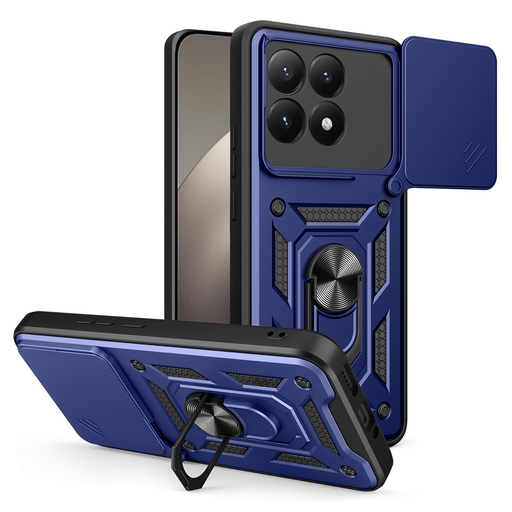 Xiaomi 15T Kék Techsuit - CamShield Series tok