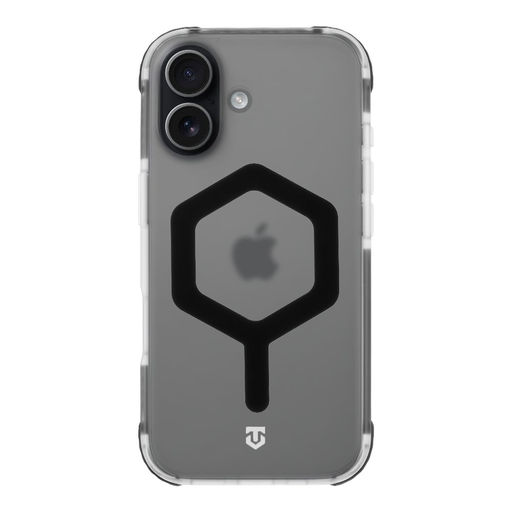 Tactical MagForce Hexagon tok iPhone 17-hez T-Fekete