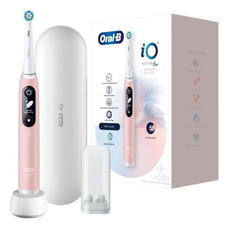 Oral-B Elektromos Fogkefe iO Series 6 Utazótokkal Rózsaszín Homok EU