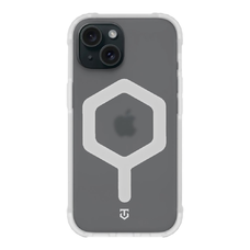 Tactical MagForce Hexagon Cover for Apple iPhone 15 T-White