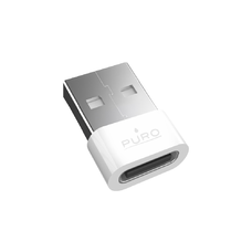 Puro USB-C - USB-A Adapter - Fehér