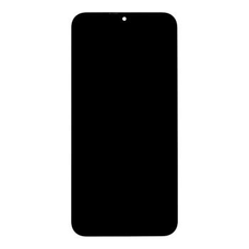 LCD kijelző + Érintőegység + Előlapi keret Samsung A245 Galaxy A24 Fekete (TFT) üvegfólia