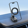 Mágneses autós tartó Mcdodo CM-6240 műszerfalra, 3M ragasztó, összecsukható kialakítás - Fekete - 1. kép