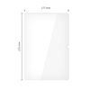Xiaomi Redmi Pad Pro 12.1 üvegfólia Tech-Protect Glass Fit+ 2-csomag áttetsző - 0. kép
