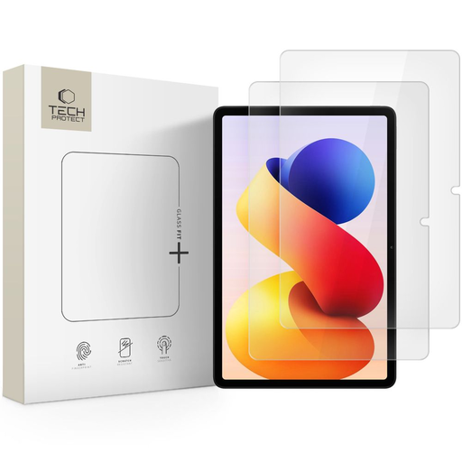 Xiaomi Redmi Pad Pro 12.1 üvegfólia Tech-Protect Glass Fit+ 2-csomag áttetsző