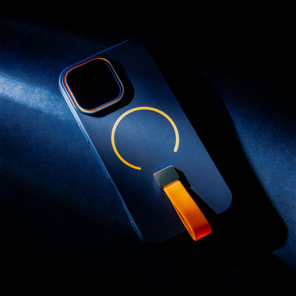 iPhone 15 Pro Loop Thin Mag sötétkék tok - 8