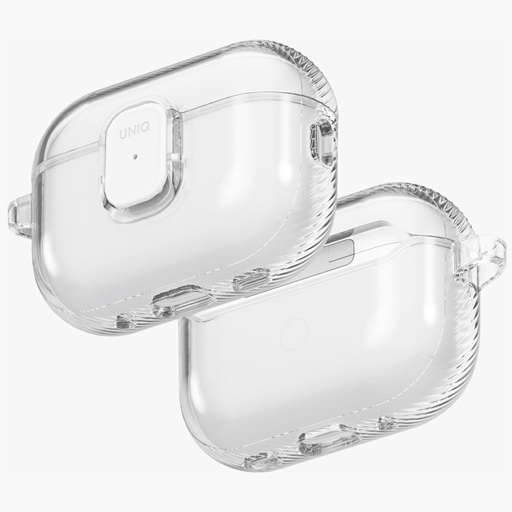 AirPods Pro 3 UNIQ Glase Pro Lock Case átlátszó tok