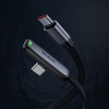 Data Cable Mcdodo (CA-3360) - USB-C - USB-C, 90 fokos dizájn, 100W, LED kijelző, 1.2m - Fekete - 2. kép
