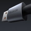 Mcdodo - USB-A to Lightning Átlátszó Kábel Töltőfénnyel, 1.2m - Fekete (CA-6910) Adatkábellel - 4. kép