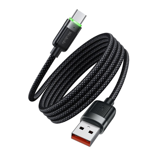 Mcdodo Data Cable Self-Winding Series (CA-5650) USB-A - USB-C, 6A, 1.2m - Fekete
