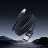 Mcdodo USB-A - Lightning 3A 1.2m Fekete Data Cable Self-Winding Series (CA-6000) - 4. kép