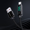 Data Cable Mcdodo (CA-8690), USB-A - USB-C, 6A, Digitális Kijelző, 1.2m - Fekete - 4. kép