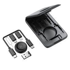 Mcdodo - 8in1 Kiegészítő Rendező (CH-2440) - Beépített Apple Watch Töltővel, Gyors Töltés, Hordozható Kialakítás - Fekete