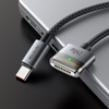 USB-C to MagSafe 3 Mcdodo Magnetic Cable (CA-2071), 140W, LED kijelző, 2m - Fekete - 4. kép