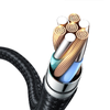 Data Cable (CA-3590) - Type-C to USB-A, PD Gyors töltés, 3A, 100W, 1.2m - Fekete Mcdodo - 1. kép