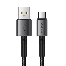 Data Cable (CA-3590) - Type-C to USB-A, PD Gyors töltés, 3A, 100W, 1.2m - Fekete Mcdodo
