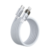 USB-C to Lightning Fehér Mcdodo Data Cable (CA-6942) - Töltésjelzős, Átlátszó Kábel, 36W, 1.2m - 0. kép