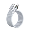 USB-C to USB-C Fehér Mcdodo - Data Cable (CA-5582) töltőfényes átlátszó kábel, 100W, 1,2m - 0. kép
