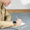Apple Watch Series 1-8/SE/SE2/3/Ultra/2/3 42/44/45/49 Uniq Revix Prémium Szíj narancs-khaki - 1. kép