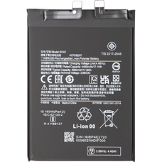 Akku BP4E Xiaomi 13 Lite-hoz, Utángyártott
