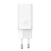 Baseus GaN5 Pro 40W hálózati töltő adapter 2xUSB-C - fehér - 0. kép