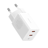 Baseus GaN5 Pro 40W hálózati töltő adapter 2xUSB-C - fehér - 3. kép