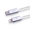 Maxlife MXUC-12 kábel USB-C - Lightning 1,0 m 27W fehér, - 0. kép