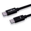 Maxlife MXUC-12 kábel USB-C - USB-C 1,0 m 60W fekete - 0. kép