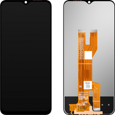 LCD Kijelző Modul MP vivo Y03 / Y18 / Y18e / Y28s / Y37 készülékhez, keret nélkül, utángyártott, fekete üvegfólia