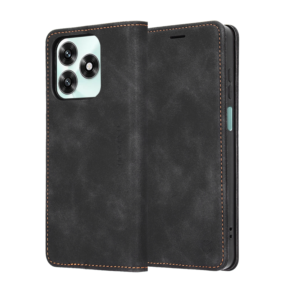 Honor X5c Plus Techsuit Confy Cover - Fekete tok - 6