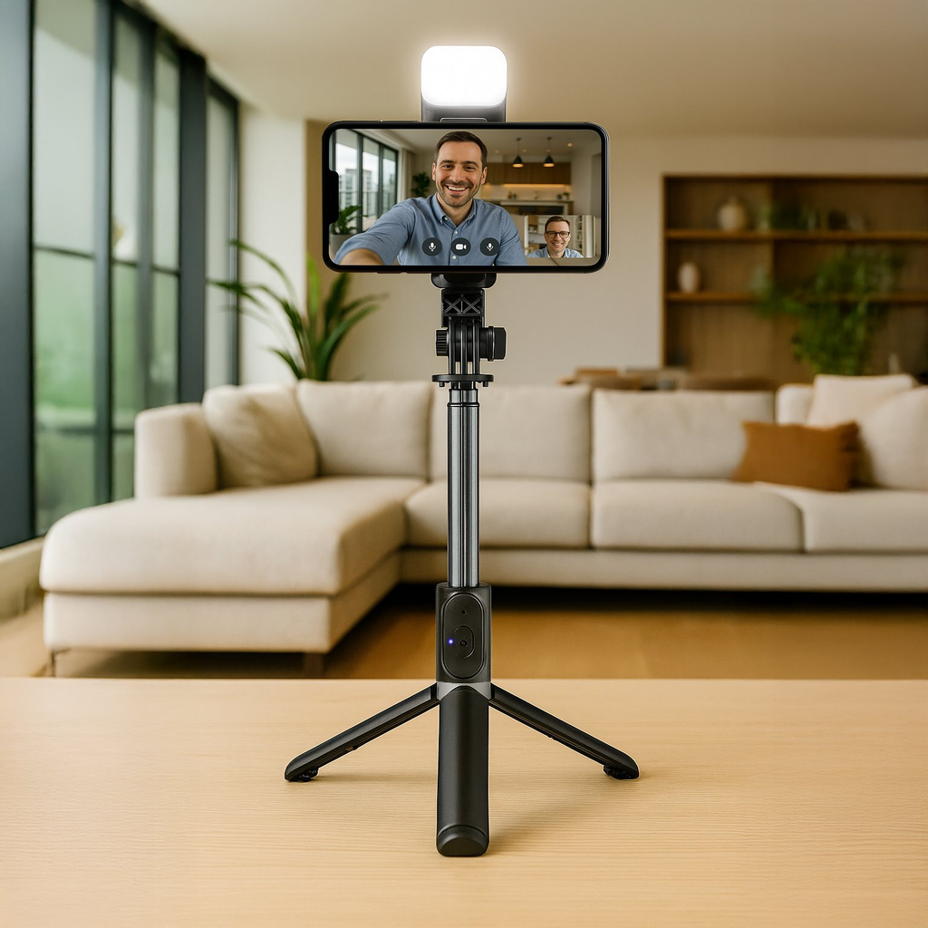 OBAL:ME SelfiePod Glow fekete selfie bot - 7