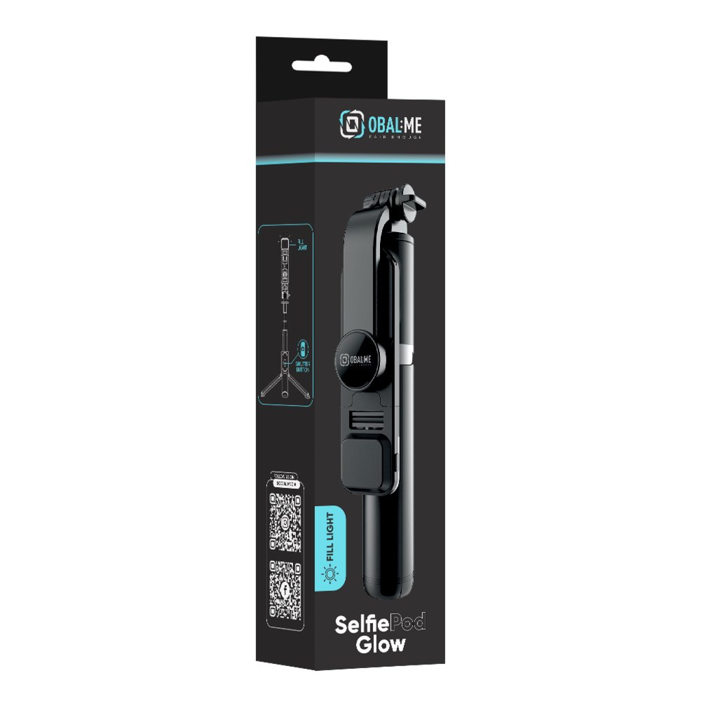 OBAL:ME SelfiePod Glow fekete selfie bot - 9
