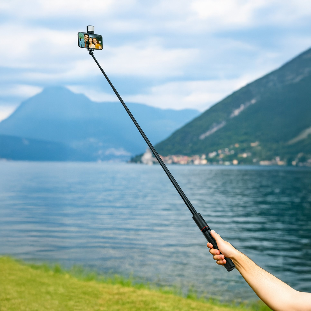 OBAL:ME SelfiePod High Glow fekete selfie bot - 8