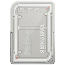 Powerbank Skinarma Nexus Mecha Mágneses Kitámasztó 5000mAh 20W PD USB-C MagSafe szürke