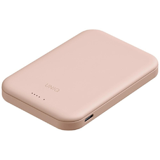 Powerbank Lyden Lexa Magnetic UNIQ 5000mAh PD USB-C MagSafe rózsaszín