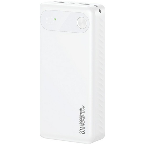 USAMS PB80 Power Bank PD20W 20000mAh fehér