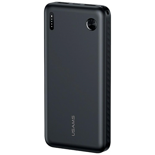 USAMS PB83 Power Bank 2xUSB-A 1xUSB-C 10000mAh fekete