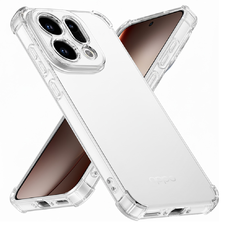 Oppo Find X9 Techsuit Shockproof Clear Silicone - Átlátszó tok