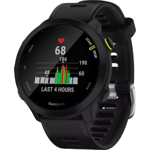 Garmin Forerunner 55 Okosóra 42mm, GPS, fekete EU