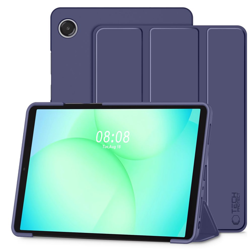 Galaxy Tab A9+ / A11+ Plus 11.0 X210 / X215 / X216 / X230 / X235 / X236 tok Tech-protect Smartcase, Haditengerészeti kék
