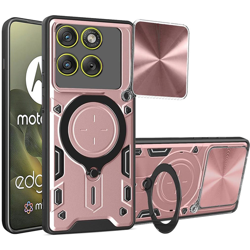 Motorola Edge 70 Rose Gold Techsuit CamGuard Pro tok