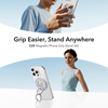 Phone Grip Stand (2K6180361) - Mágneses, 360°, 5.2mm Ultravékony, HaloLock Univerzális Gyűrűvel - Levendula ESR - 0. kép