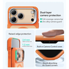 iPhone 17 Pro Frosted Orange ESR Classic Hybrid HaloLock Kickstand tok - 4. kép