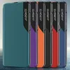 Eco Leather View Case intelligens fliptok Samsung M51 zöld - 4. kép