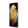 Samsung S21+ Plus Guess GUHCS21MLSVSPI Silikónové Vintage puzdro ružové - 0. kép