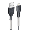 Forcell F-Energy 2,4A 12W Lightning USB kábel Carbon 1 m CB-01A fekete - 0. kép