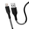 Forcell F-Energy 2,4A 12W Lightning USB kábel Carbon 1 m CB-01A fekete - 4. kép