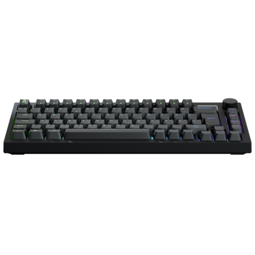 BIL AVAX GM02 75% Gasket RGB mechanikus vezetékes billentyűzet Outemu barna switch, magyar kiosztás