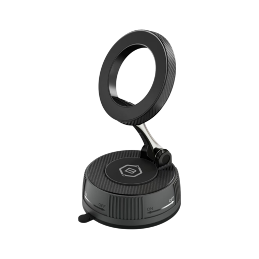 Blavec autós tartó BHV-03 mágneses vákuumos műszerfalra vagy szélvédőre (BHV03-PMB) fekete