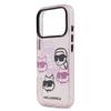 Karl Lagerfeld IML Multi K&CH Heads tok iPhone 17 Pro rózsaszín - 3. kép